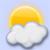It is forcast to be Partly Cloudy at 10:00 PM BST on September 26, 2012